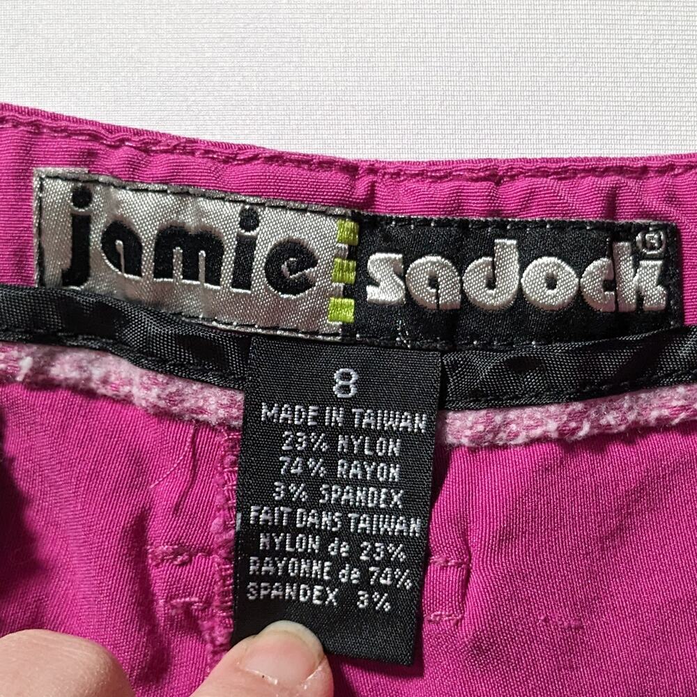 Jamie Sadock  golf activewear shorts bermuda length Women's Size 8 in Pink - Picture 6 of 9